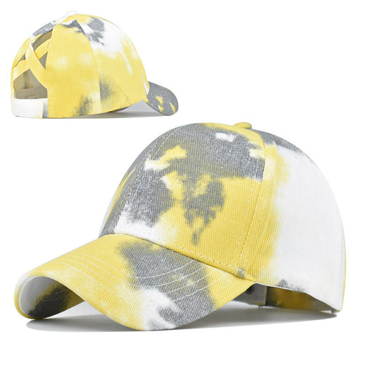 Tie-Dye Baseball Hats--vented back