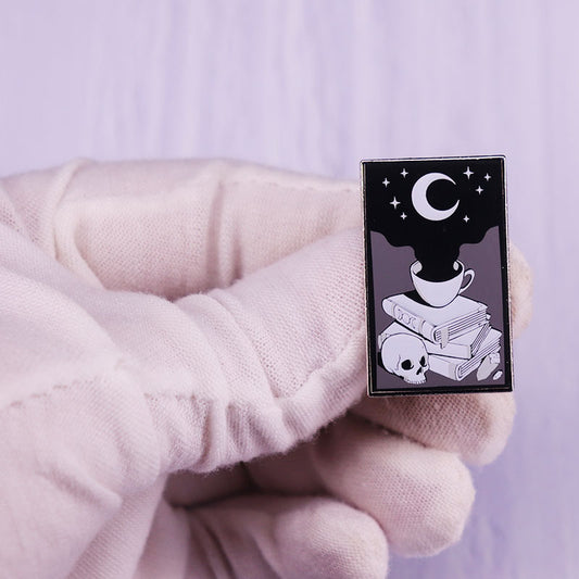 Bad Moon Coffee Pin/Brooch