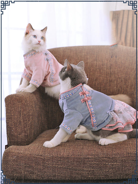 Pet cat clothes-female