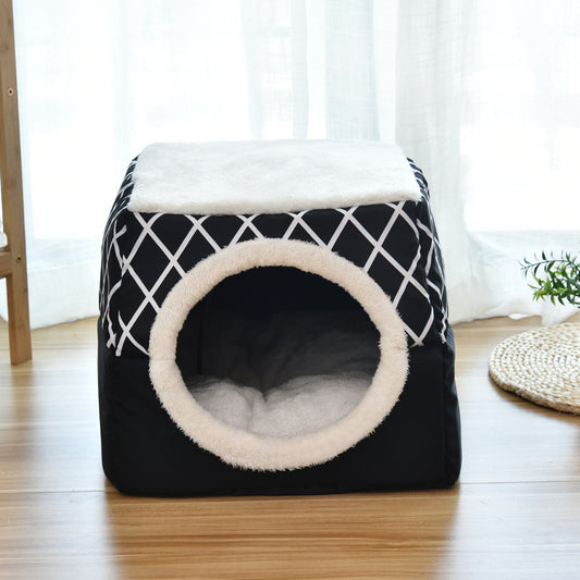 Boxed Shaped Pet Bed