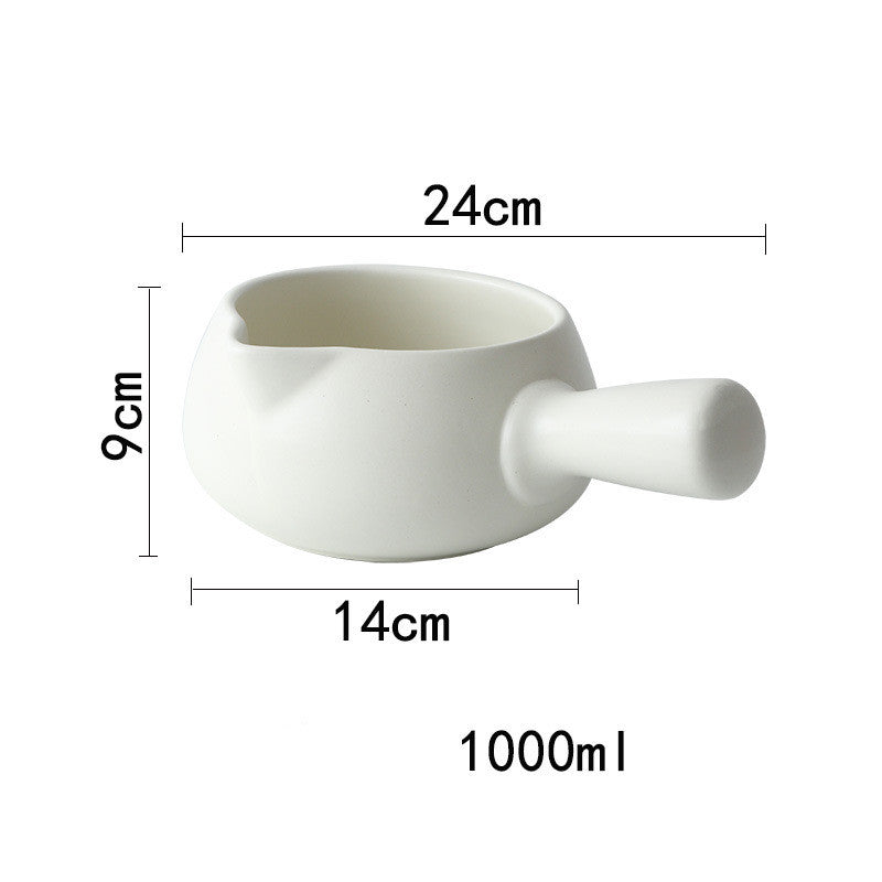 Japanese Style Ceramic Non Stick Milk Pot