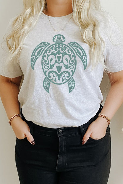 Sea Turtle Ocean Creature Summer Graphic Tee Shirt