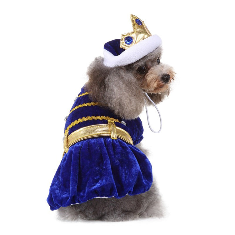 Pet Halloween Royalty Clothes