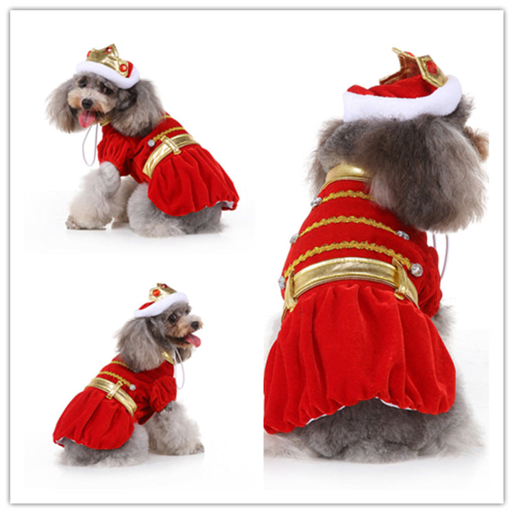 Pet Halloween Royalty Clothes