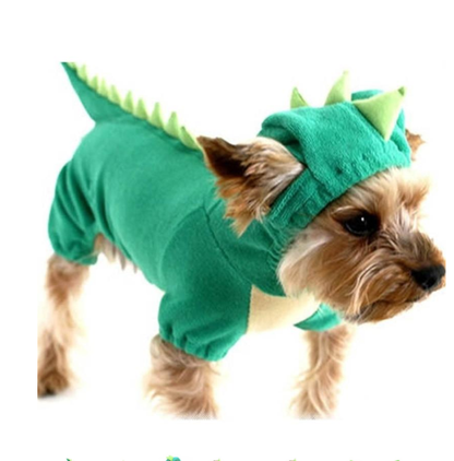 Pet Halloween Dinosaur Costume