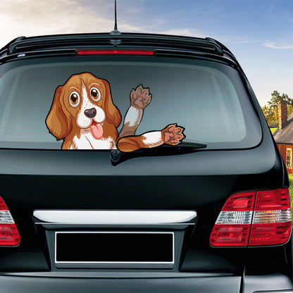 Variety of Dogs- Rear Windshield wiper stickers