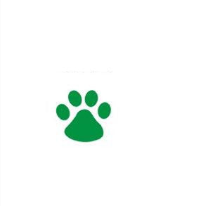 Dog/Cat Footprints-bumper-hood stickers in a variety of colors