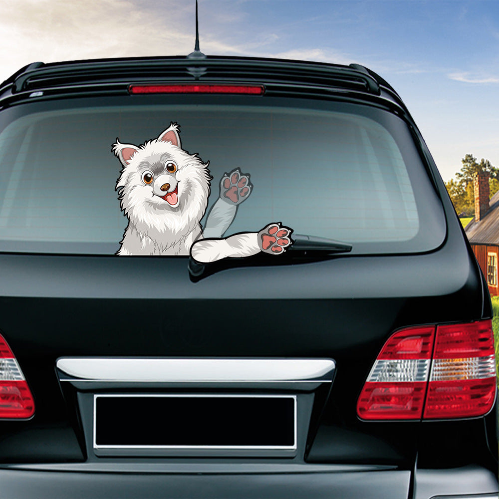 Variety of Dogs- Rear Windshield wiper stickers