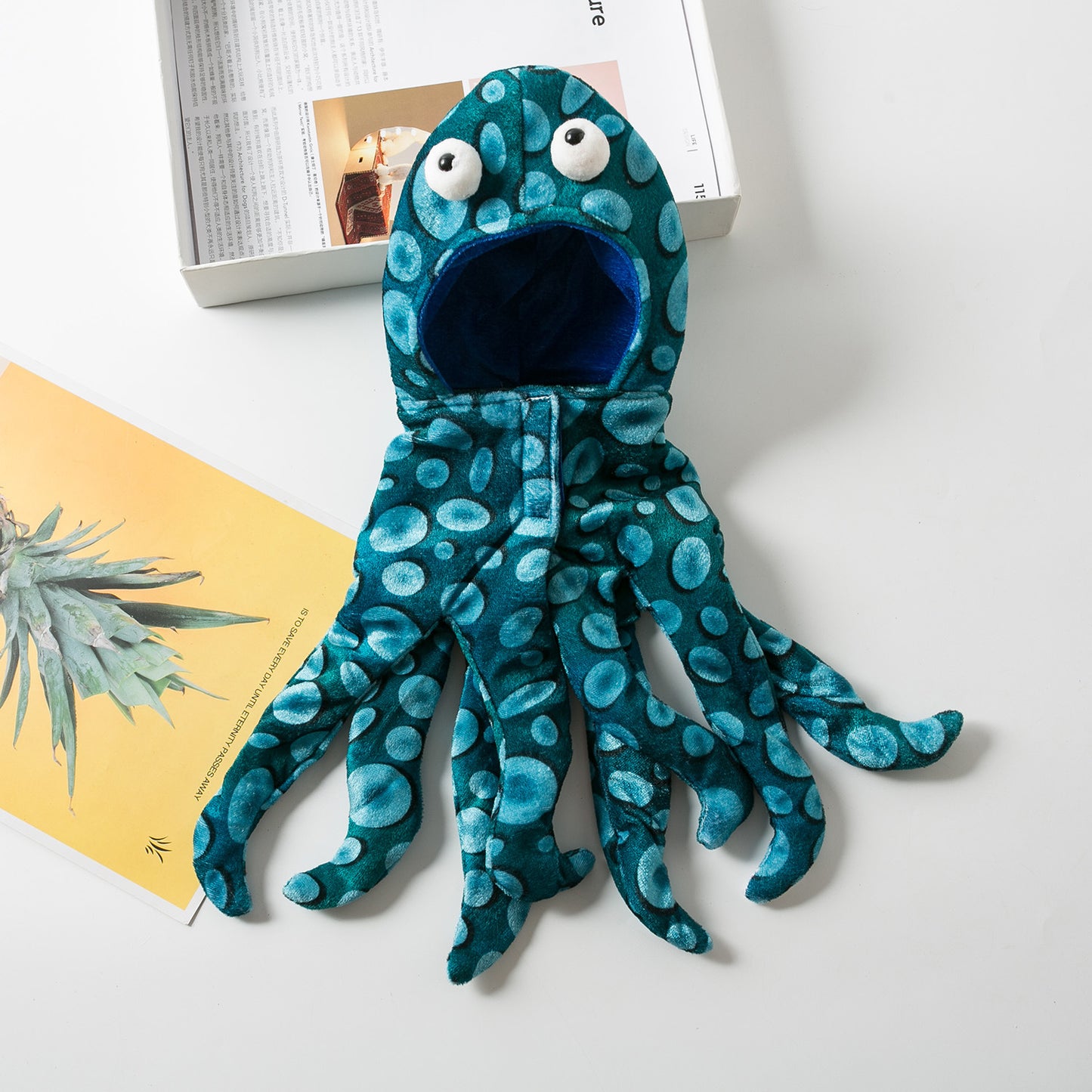 Blue Octopus Pet Costume