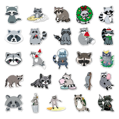 Coati/Racoon Decorative Waterproof Stickers