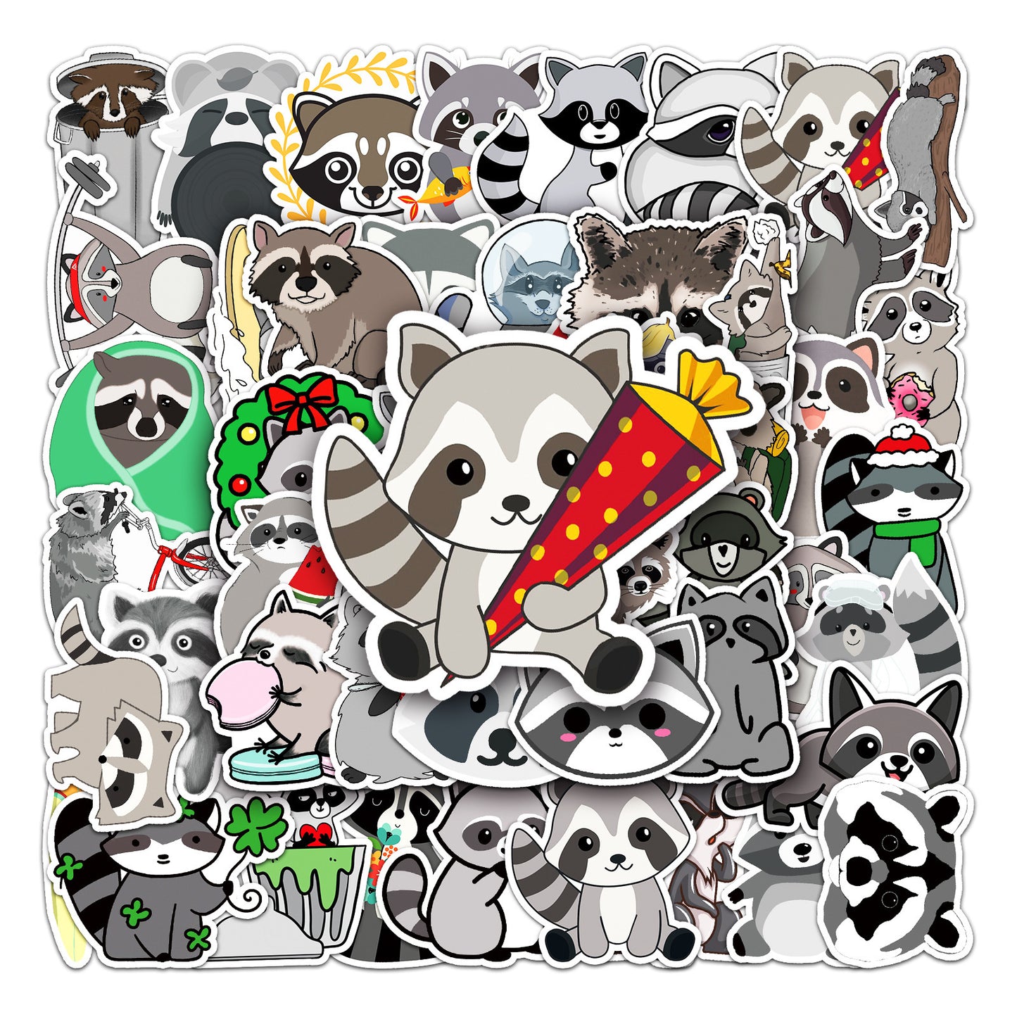 Coati/Racoon Decorative Waterproof Stickers