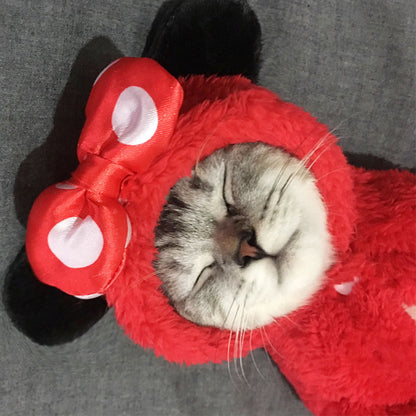 Plush Halloween Pet Outfit