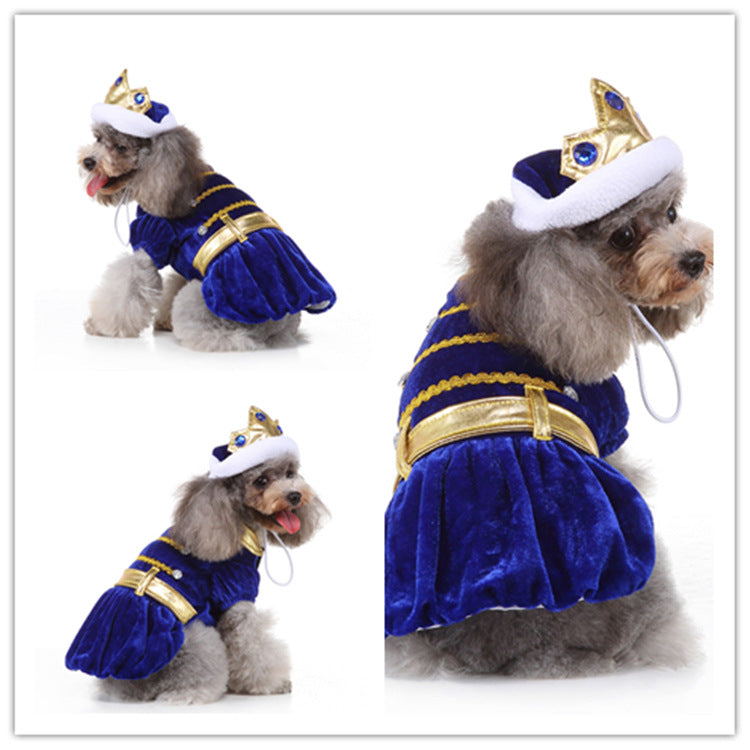 Pet Halloween Royalty Clothes