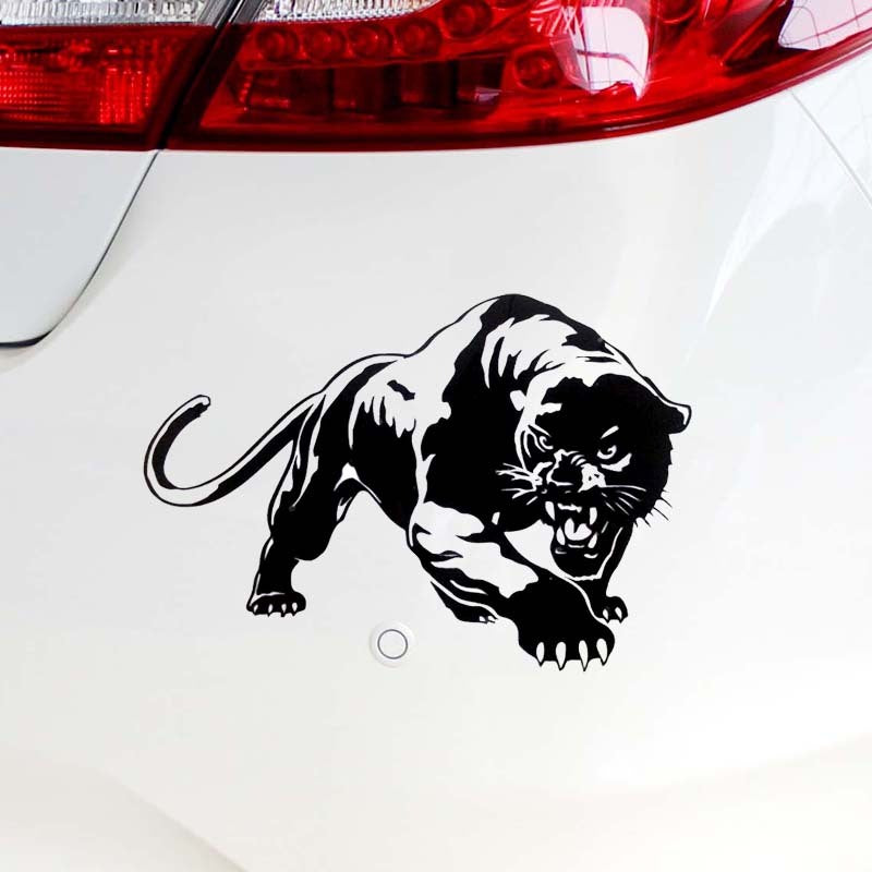 Reflective Panther Sticker