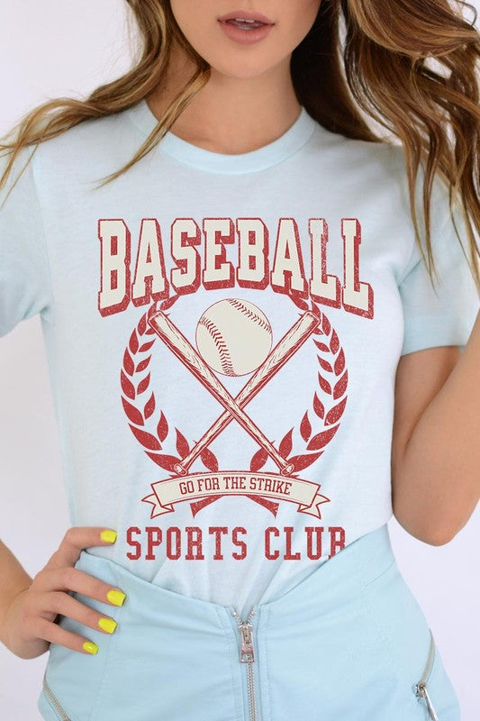 Baseball Sports Club Graphic T Shirts