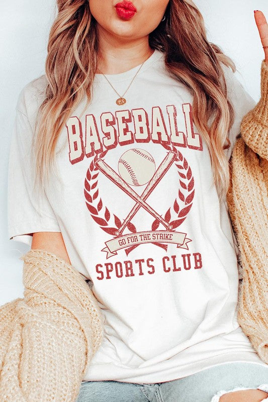 Baseball Sports Club Graphic T Shirts