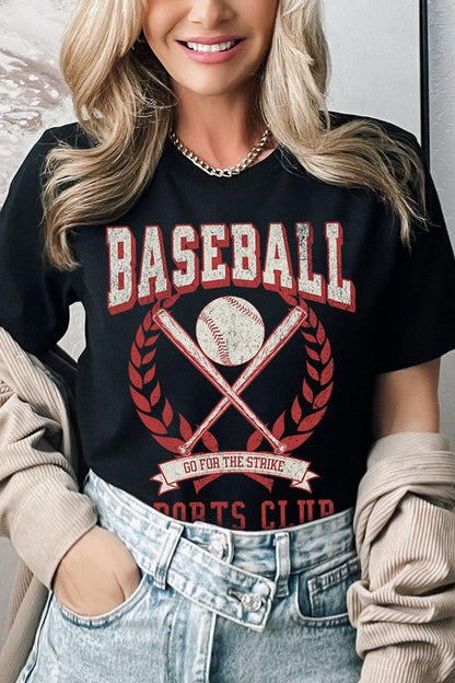 Baseball Sports Club Graphic T Shirts