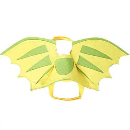 Pet Yellow and Green Dino/Dragon Wings