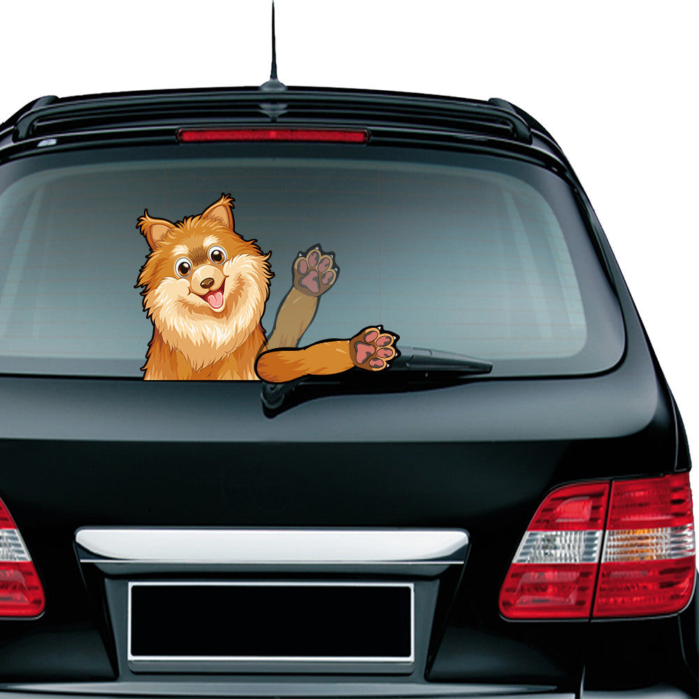 Variety of Dogs- Rear Windshield wiper stickers