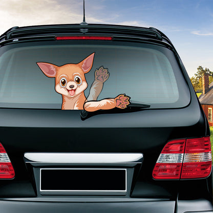 Variety of Dogs- Rear Windshield wiper stickers