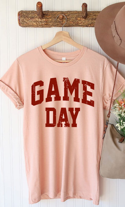 Vintage Game Day Graphic Tee Shirt