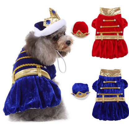 Pet Halloween Royalty Clothes