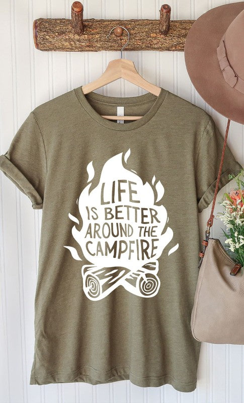 Campfire Graphic Tee