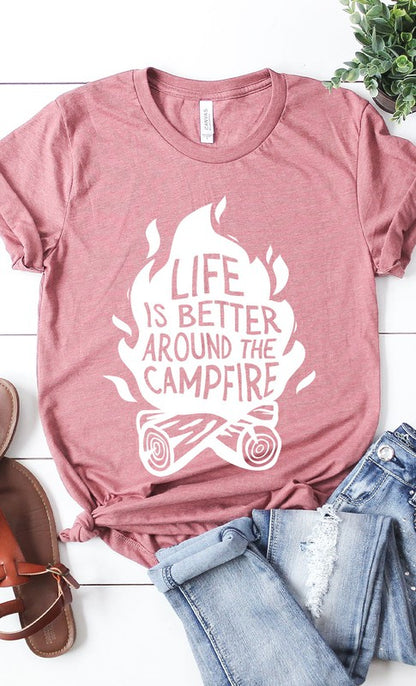 Campfire Graphic Tee