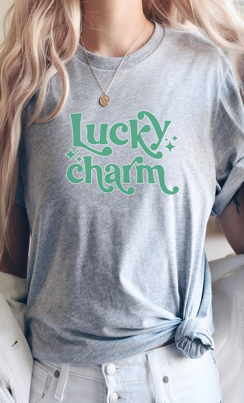 Lucky Charm St Patricks Graphic Tee Shirt