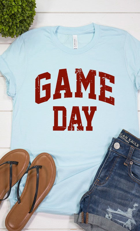 Vintage Game Day Graphic Tee Shirt