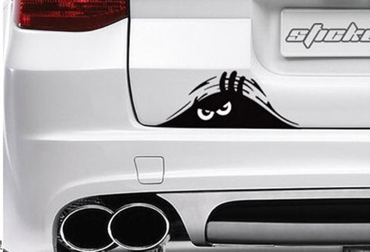 Peeping Eyes Bumper Stickers